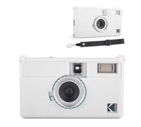 Rieibi H35N Camera case, Soft Camera Silicone Protective Case for Kodak EKTAR H35N Half Frame Film, with Shoulder Strap (No Camera) - White