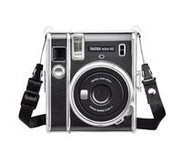 Rieibi Mini 40 Clear Camera Case, Protective Clear Hard PP Camera Case for Fujifilm Fuji Instax Mini 40 Instant Camera, Transparent Case with Strap