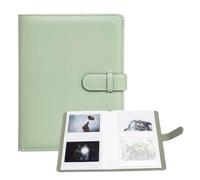 Rieibi Photo Album for Fujifilm Instax Wide210/Wide300/Wide400 Camera, 3.4x4.3 Inch Wide Film 80 Pockets PU Leather Photo Frame for Instax Wide 400 Album, Album for Instax Wide series