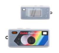 Rieibi Silicone Case for Kodak CHARMERA Keychain Digital Camera Blind Box, Mini Kodak Keychain Camera silicone case with 2 Screen Protectors,Lightweight, Anti-Scratch,Transparent - Camera NOT Included