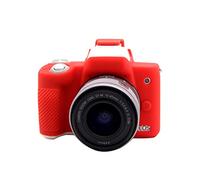 Rieibi Soft Silicone Case for Digital Camera Canon M50 M50 Mark II Red