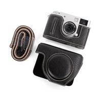 Rieibi x-Half/X-HF1 Case, PU Leather Camera Case for fujifilm x Half Mirrorless Camera, Protective Case with Adjustable Shoulder Strap, Beauty Cover