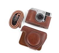 Rieibi x-Half/X-HF1 Case, PU Leather Camera Case for fujifilm x Half Mirrorless Camera, Protective Case with Adjustable Shoulder Strap, Beauty Cover