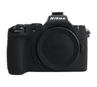 Rieibi Z50II Case, Frosted Silicone Protective case for Nikon Z50II Mirrorless Camera,Fullbody Lightweight Nikon Z50 II camera Cover（Cover Only）- Black