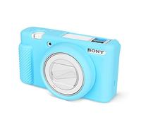 Rieibi ZV-1F Case, Soft Silicone Protective Camera Case for Sony ZV1F/ZV-1M2/ZV-1 Mark II, Light Blue