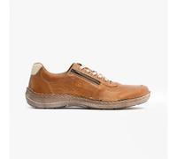 Rieker 03030 Mens Synthetic Lace-Up Comfort Brown Casual Trainers