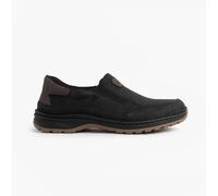 Rieker 03365 Mens Synthetic Slip-On Lightweight Black Casual Shoes