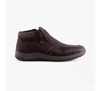 Rieker 03660 Mens Comfort Casual Zip Boots-Brown