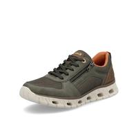 Rieker Men's Low-Top Trainers 04301, Men's Low Shoes, Loose Insole, Green 54, 7.5 UK