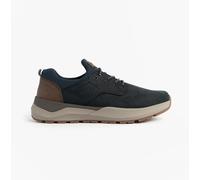 Rieker 06050 Mens Nubuck Slip-On Comfort blue Casual Shoes