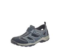 Rieker 08075/27, Men's Low-Top Sneakers, Blue (Pazifik/Denim/Schwarz/14), 8 UK