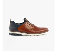 Rieker 14450-22 Mens Shoes Brown Leather - Size 7.5 Wide Fit (UK Shoe)