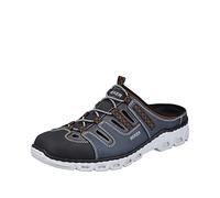 Rieker 14595, Clogs, grau,