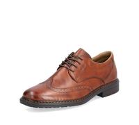 Rieker 17620 leather brogues with punched leather pattern