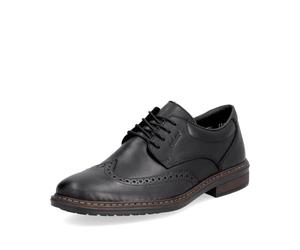 Rieker 17620 leather brogues with punched leather pattern