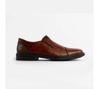 Rieker 17659 Mens Leather Breathable Casual Brown Slip-On Shoes