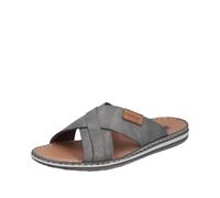 Rieker 21082, Men's Mule, Grey, 44 EU