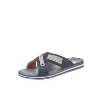 Rieker 21539 Men’s Mules, Blue (Navy/Grigio 14), 8 UK