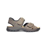 Rieker 25051-27 Brown Men's Rip Tape Sandals