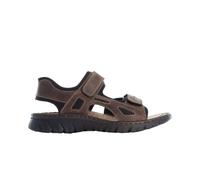 Rieker 26761-26 Brown Men's Rip Tape Sandals