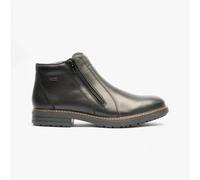 Rieker 33160 Mens Leather Zip Up Warm Lining Casual Black Ankle Boots