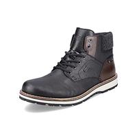 Rieker Men's Autumn Winter Classic Boots, Black (Black/Chestnut/Granite), 7.5 UK
