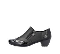 Rieker Treat Women's High-Cut Zip Court Shoes Black EU 39