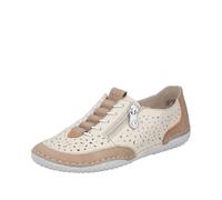 Rieker 43665, Women's Loafer, Beige, EU 39