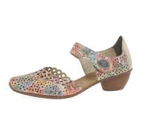 Rieker Multi Hook & Loop Shoes for Ladies | Rieker 43753-91 Colour: Multi, Size: EU 39 / UK 6