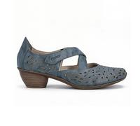 Rieker 43773 Mary Jane in Blue - UK 8 - Blue