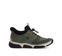 Rieker 45963 Womens Slip-on Trainers Forest/moss/black - Green - Size UK 4