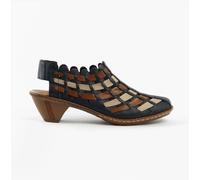 Rieker 46778-14 Womens Shoes - Blue Combination - UK 6.5