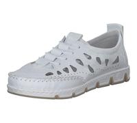 Rieker 49956 Women's Low-Top Trainers, White 80, 7.5 UK