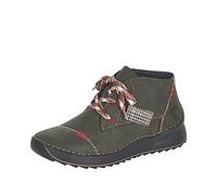 Rieker 51534 Women’s Fashion Boot, Green, 6 UK