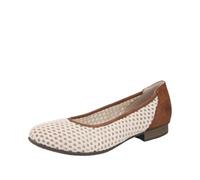 Rieker 51960, Women's Ballet Flats, Beige, EU 39