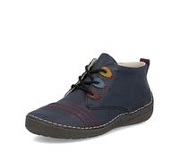 Rieker 52509-14 Ladies Blue Lace-Up Boots Size: EU 41 / UK 7.5, Colour