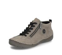 Rieker - 52514 cuir 2 cm gris - 52514 - CUIR - 2 CM - GRIS - 38, Grey