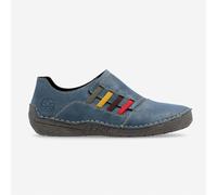 Rieker 52560 Womens Slip-on Shoes Royal - Blue - Size UK 6.5