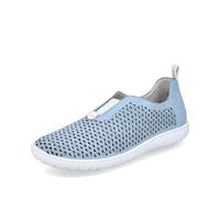 Rieker Women 52866 Penny Loafer, Blue 10, 4 UK