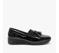 Rieker Women's 53751 Doris Moccasin (Black, UK Footwear Size System, Adult, Women, Numeric, Medium, 6.5)