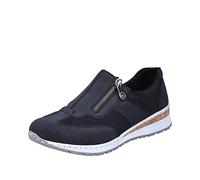 Rieker 54474, Loafer, Blau,
