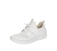 Rieker Women's 55059 Sneaker, weiß, 3.5 UK