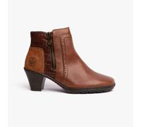 Rieker 57186-24 Womens Leather Boots - Brown - UK 7.5 / EU 41