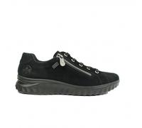 Rieker 59000-00 | Black Suede | Womens Water Resistant Shoes