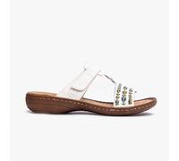 Rieker 60867-80 Womens Sandals White - Size UK 6.5