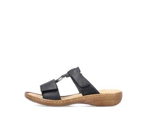 Rieker 60885-00 Womens Sandals Black - Size UK 6
