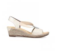 Women's Rieker 624H6-60 | Muschel Beige | Womens Pull On Sandals Eu 38