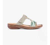 Rieker 62829-52 Womens Sandals - Green - UK 4 / EU 37