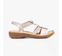 Rieker 62850 Womens Synthetic Slip-On Comfort Casual Sandals