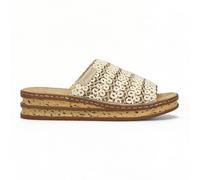 Rieker 629X8-60 Ankle Strap Sandals in Light Brown - UK 7.5 - Light Brown